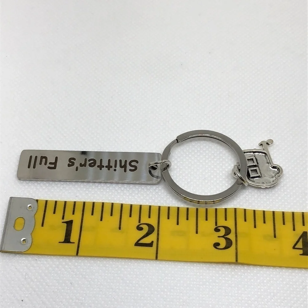 3/$25, 4/$30 Keychain “Sh*tter’s Full” Uncle Eddie Quote Key Ring